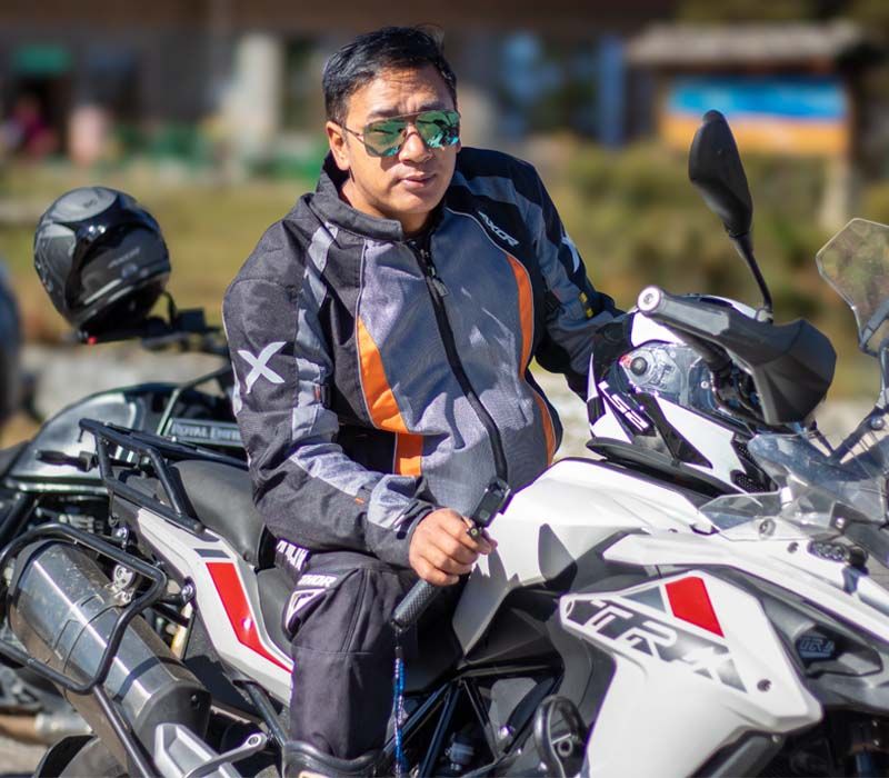 Sonam Wangchuk, Motorbiking Guide